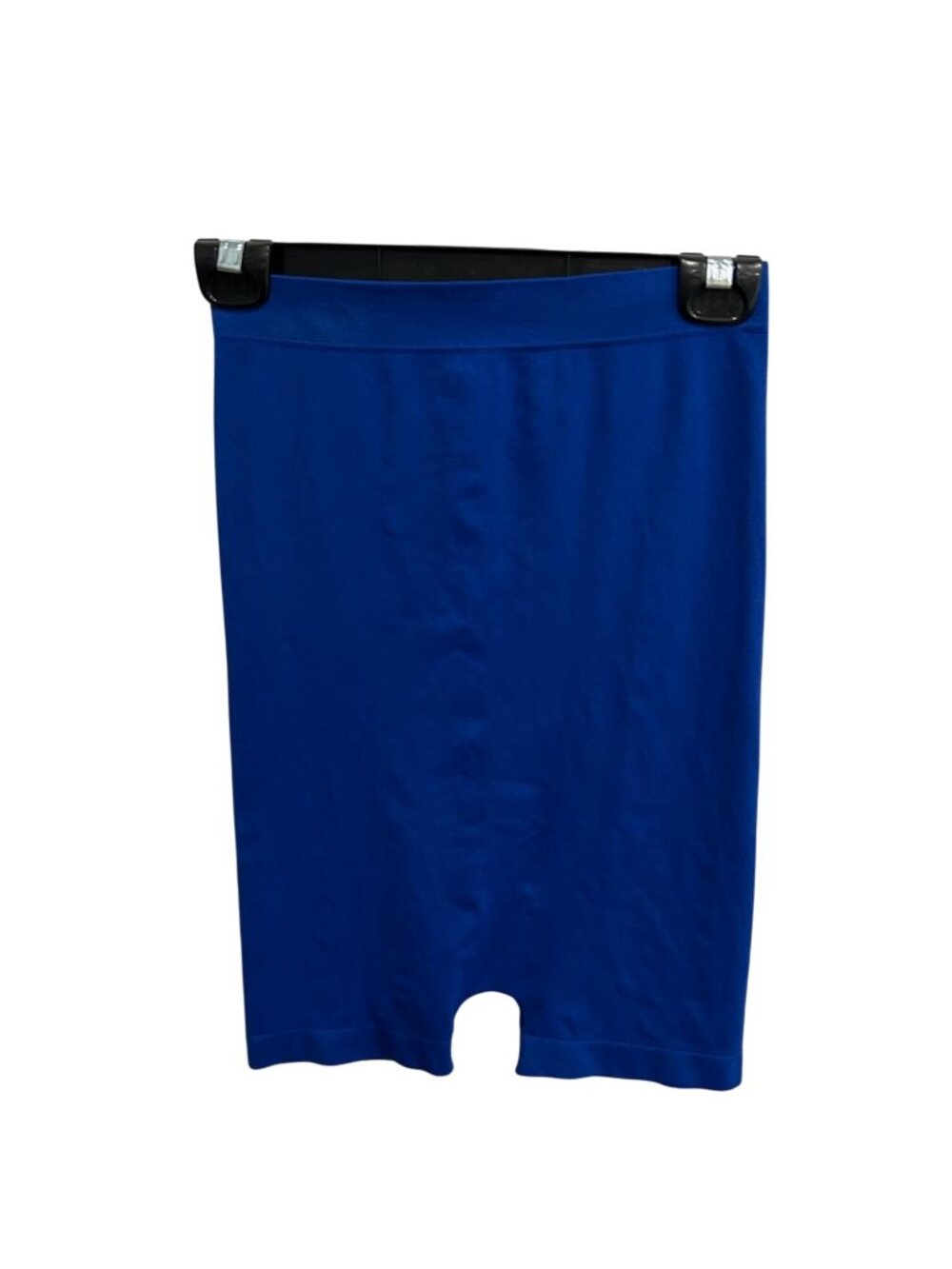 Nikibiki One Size Royal Blue Stretchy Seamless Biker Shorts Retro Minimalist